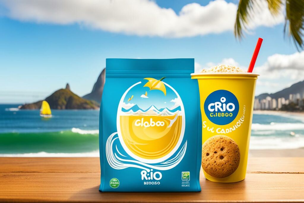 Chá-mate com Biscoito Globo