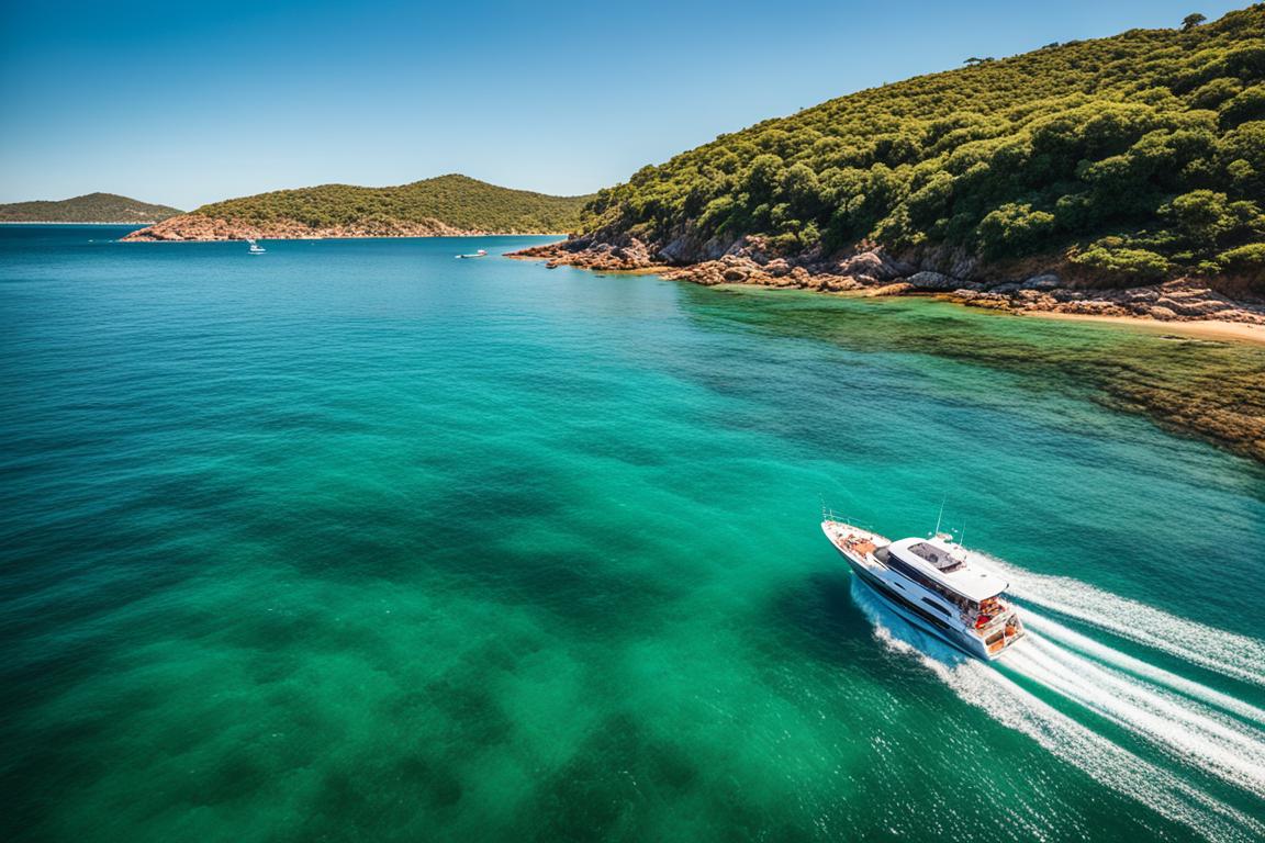 passeio de barco em Búzios