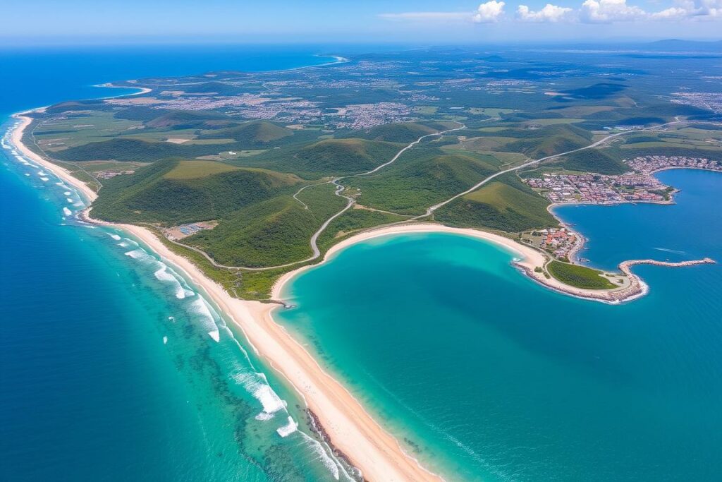 distância entre Cabo Frio e Búzios